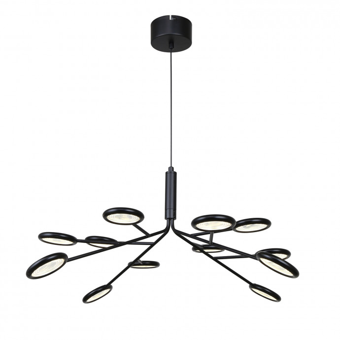 4252-12P, подвесная/потолочная люстра, D650xH320/1320, 12xLEDx3W, 3060LM, 4000K, included