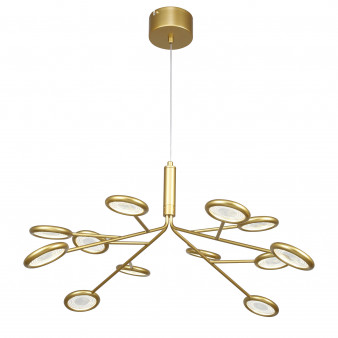 4253-12P, подвесная/потолочная люстра, D650xH320/1320, 12xLEDx3W, 3060LM, 4000K, included