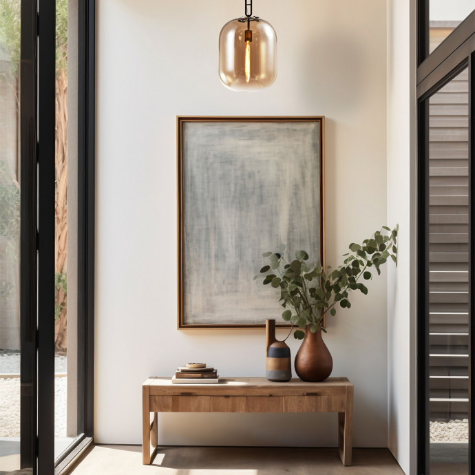 4264-1P, подвес, D350xH700/2200, 1xE27x40W