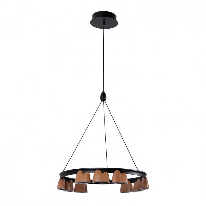 4266-9P, подвесная люстра, D480xH250/1610, LEDx40W, 1720LM, 4000K, included