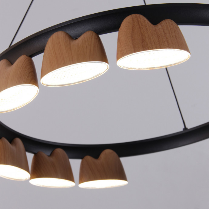 4266-9P, подвесная люстра, D480xH250/1610, LEDx40W, 1720LM, 4000K, included