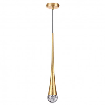 4278/1 L-VISION ODL21 157 прозрачн/золот фольг-ние Подвесной светильник IP20 GU10 LED max 6W GOTA