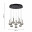 4284-8P, подвесная люстра, D520xH2000, 8xLEDx9W, 3600LM, 4000K, included