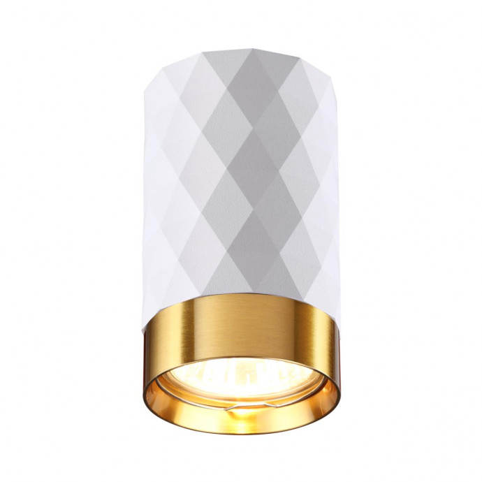 4286/1C HIGHTECH ODL22 263 белый/золотистый/металл Потолочный светильник IP20 LED GU10 max 10W AD ASTRUM