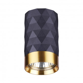 4287/1C HIGHTECH ODL22 263 черный/золотистый/металл Потолочный светильник IP20 LED GU10 max 10W AD ASTRUM