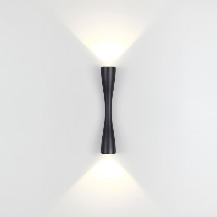 4291/10WL HIGHTECH ODL22 207 черный/металл Настенный светильник IP20 LED 10W 453Лм 3000K ANIKA