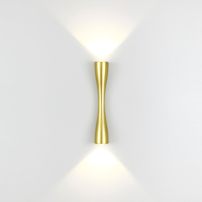 4292/10WL HIGHTECH ODL22 207 золотистый/металл Настенный светильник IP20 LED 10W 536Лм 3000K ANIKA