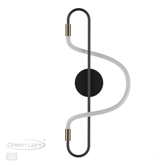 4303/12WL HIGHTECH ODL22 177 черный/античная бронза Настенный светильник IP20 LED 12W 720Лм 4000K KEYS