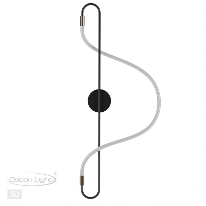 4303/19WL HIGHTECH ODL22 177 черный/античная бронза Настенный светильник IP20 LED 19W 1140Лм 4000K KEYS