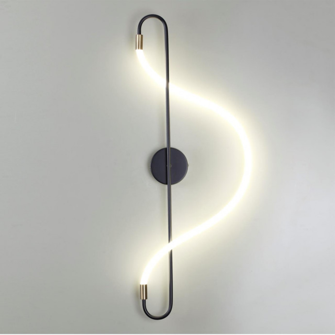 4303/19WL HIGHTECH ODL22 177 черный/античная бронза Настенный светильник IP20 LED 19W 1140Лм 4000K KEYS