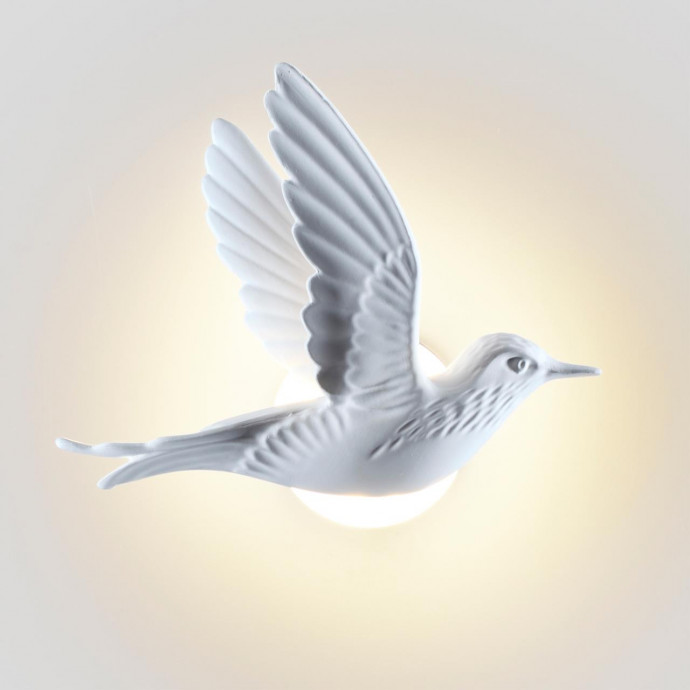 4310/3WLA HIGHTECH ODL22 199 белый гипс Настенный светильник (ПРАВ.) IP20 LED 3W 122Лм 3000K COLOMBELLA