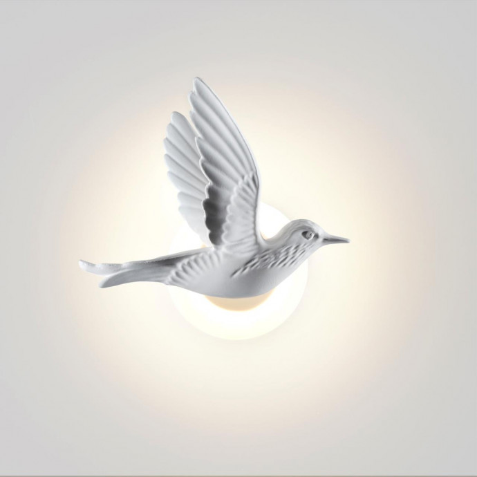 4310/3WL HIGHTECH ODL22 199 белый гипс Настенный светильник (ПРАВ.) IP20 LED 3W 122Лм 3000K COLOMBELLA