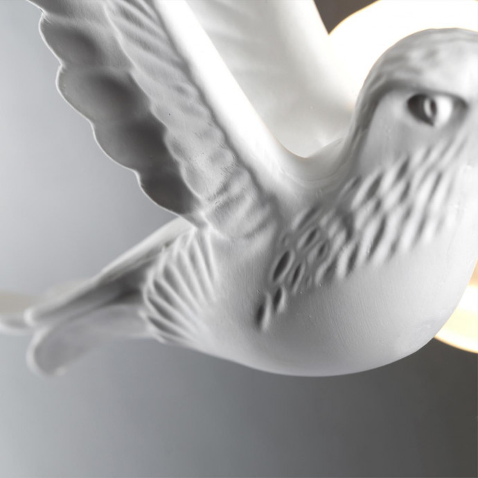 4310/3WL HIGHTECH ODL22 199 белый гипс Настенный светильник (ПРАВ.) IP20 LED 3W 122Лм 3000K COLOMBELLA