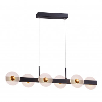 4317-6P, подвесная люстра, L910xW80xH255/1845, 6xLEDx5.3W, 1700LM, 4000K, CRI>90, included