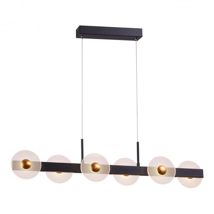 4317-6P, подвесная люстра, L910xW80xH255/1845, 6xLEDx5.3W, 1700LM, 4000K, CRI>90, included