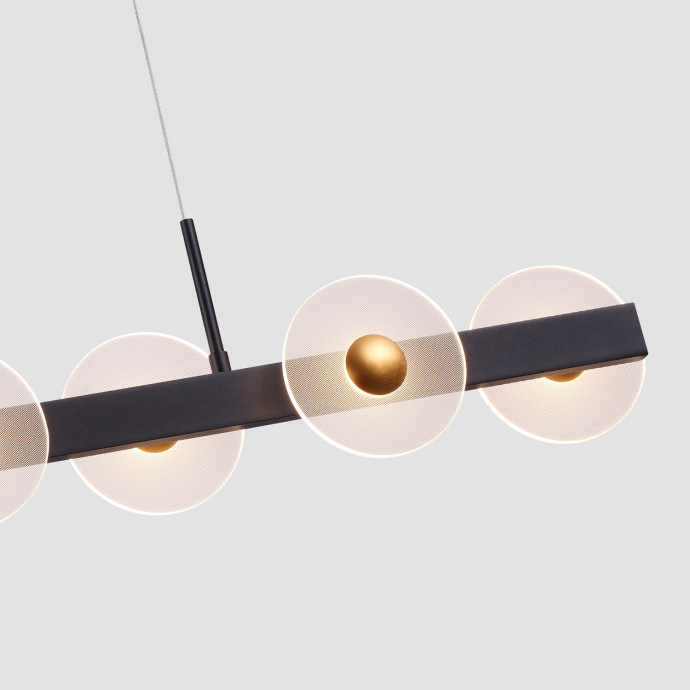 4317-6P, подвесная люстра, L910xW80xH255/1845, 6xLEDx5.3W, 1700LM, 4000K, CRI>90, included