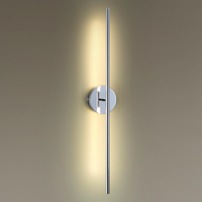 4323/12WL HIGHTECH ODL22 125 металл/хром полированный Настенный светильник поворотный 360° IP20 LED 12W 645Лм 3000K FUERTE