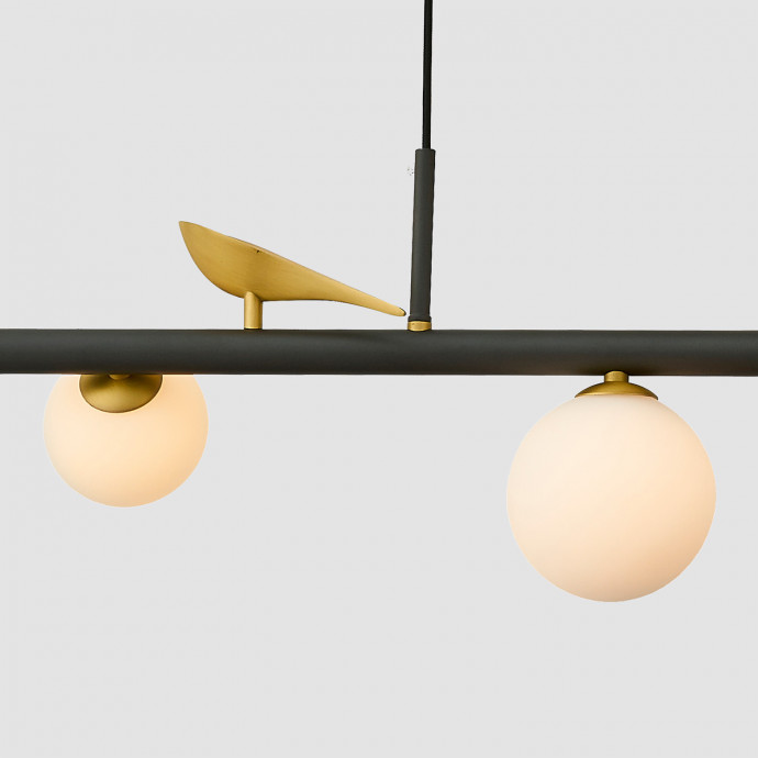 4324-5P, подвесная люстра, L870xW160xH265/1800, 2xLEDx6W + 3xLEDx5W, 2160LM, 4000K, included