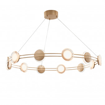 4334-12P, подвесная люстра, D1000xH175/1800, 12xLEDx4W, 3840LM, 4000K, included