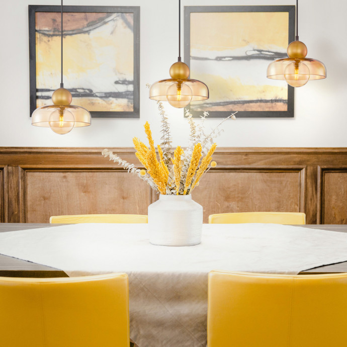 4350-1P, подвес, D230xH385/1885, 1xG9LEDx5W