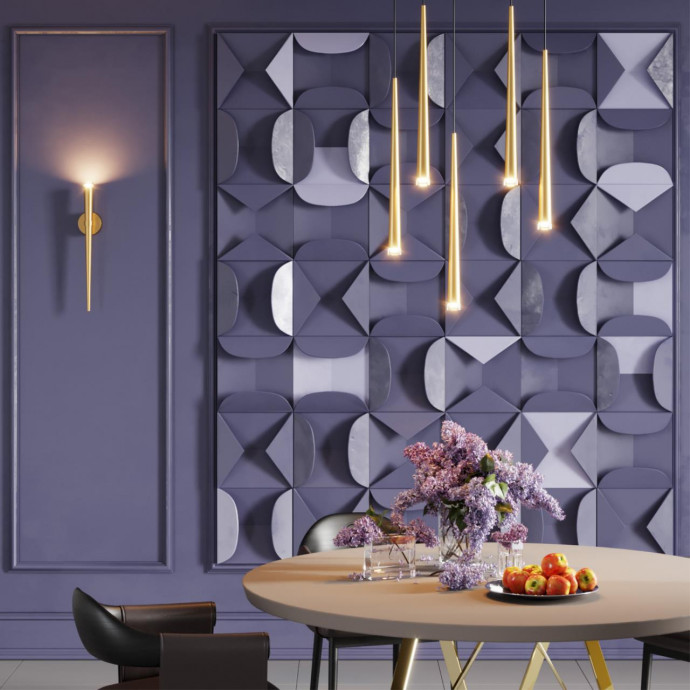 4352/5L MIDCENT ODL23 223 античная бронза/металл Подвесной светильник IP20 LED 7W 602Лм 3000K FRIDA