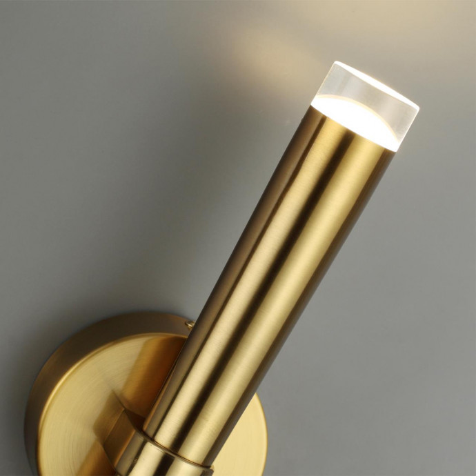 4352/5WL MIDCENT ODL23 223 античная бронза/металл Настенный светильник IP20 LED 7W 602Лм 3000K FRIDA