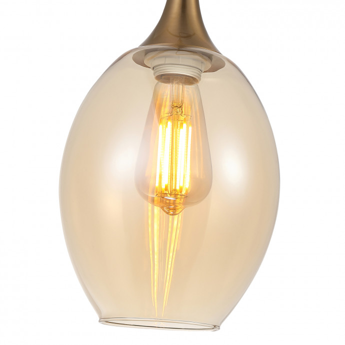 4360-1P, подвес, D180xH530/2030, 1xE27x40W