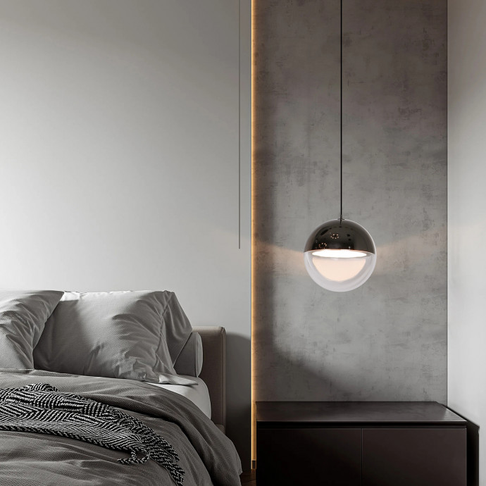 4369-1P, подвес, D120xH250/1800, LEDx5W, 350LM, 4000K, CRI>90, included