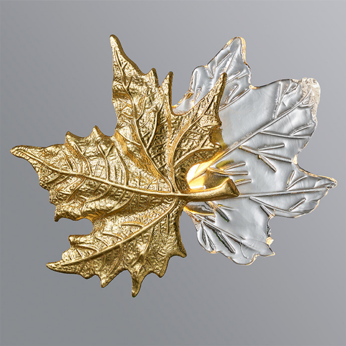 4371/6WL MIDCENT ODL23 201 золотое фольгирование/стекло Настенный светильник IP20 LED 6W 220Лм 3000K EVA