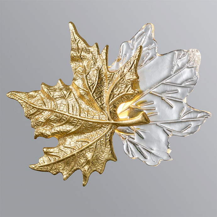 4371/6WL MIDCENT ODL23 201 золотое фольгирование/стекло Настенный светильник IP20 LED 6W 220Лм 3000K EVA