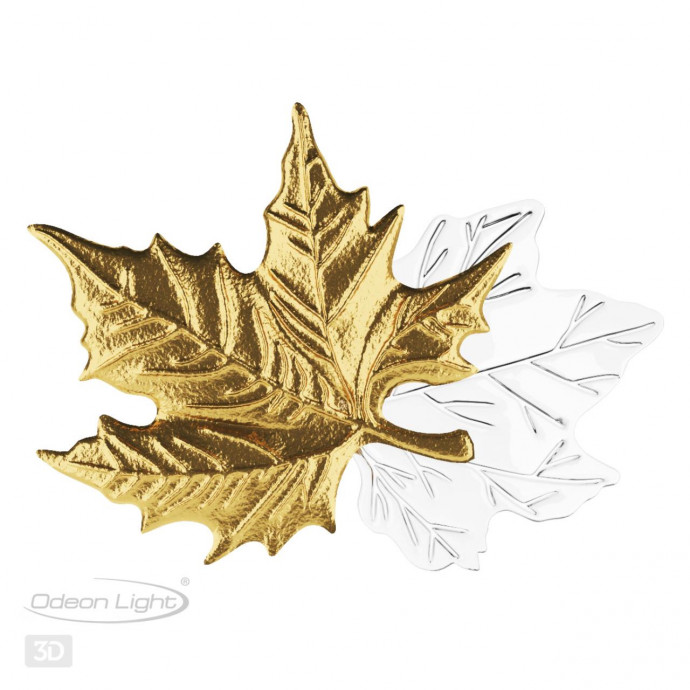 4371/6WL MIDCENT ODL23 201 золотое фольгирование/стекло Настенный светильник IP20 LED 6W 220Лм 3000K EVA