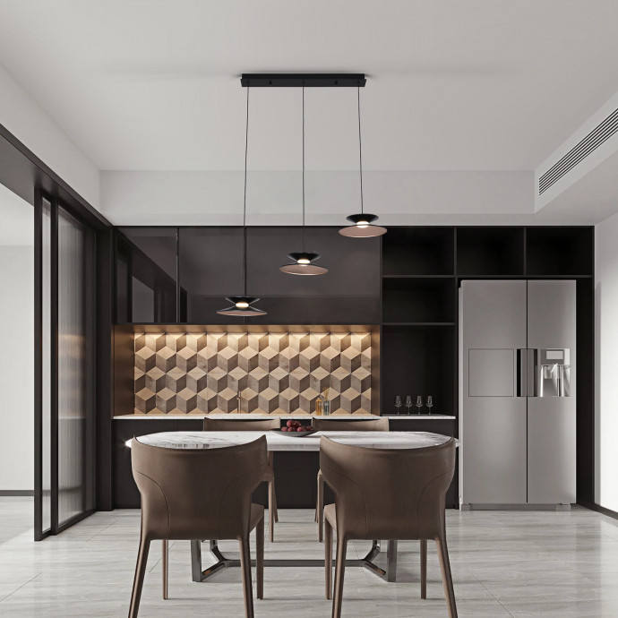 4372-1P, подвес, D200xH200/1800, LEDx4W, 280LM, 4000K, CRI>90, included