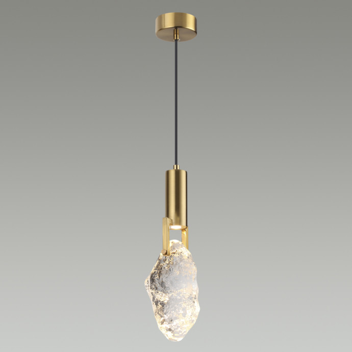 4372/5L MIDCENT ODL23 155 античная бронза/металл/стекло Подвесной св-к IP20 LED 5W 200Лм 3000K LIA