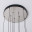4373-5P, подвесная люстра, D400xH2190, 5xLEDx7.2W, 2520LM, 4000K, CRI>90, included