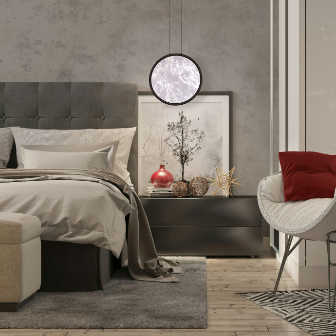 4374-1P, подвес, D470xH1800/2320, LEDx27W, 1620LM, 4000K, CRI>90, included