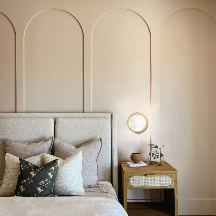 4374-1W, настенный светильник, D45xW215xH225, LEDx10W, 600LM, 4000K, CRI>90, included