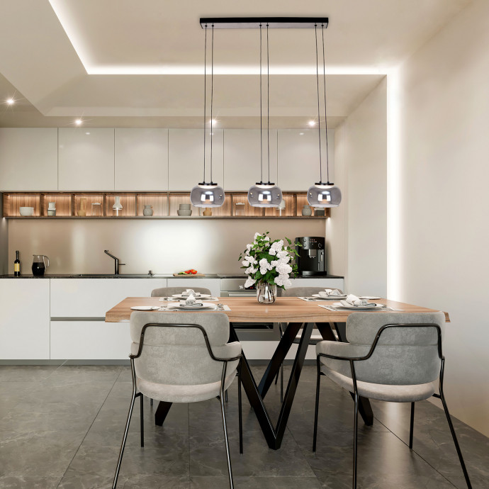 4376-1P, подвес, D180xH260/1960, LEDx7W, 490LM, 4000K, CRI>90, included