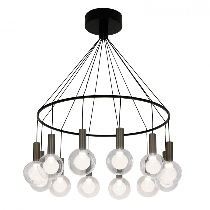 4378-12P, подвесная люстра, D650xH760, 12xLEDx3.5W, 2795LM, 4000K, CRI>90, included