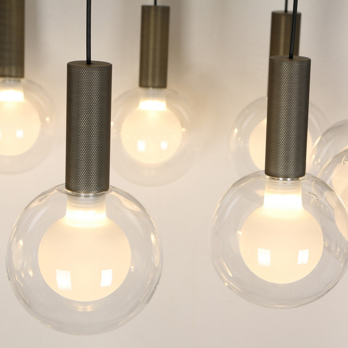 4378-12P, подвесная люстра, D650xH760, 12xLEDx3.5W, 2795LM, 4000K, CRI>90, included