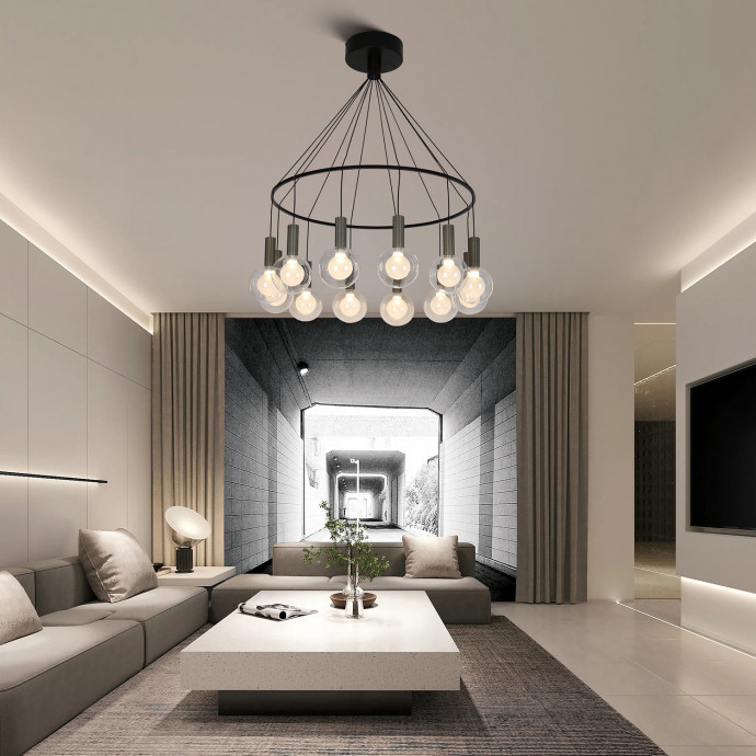 4378-1P, подвес, D100xH320/2020, LEDx3W, 195LM, 4000K, CRI>90, included