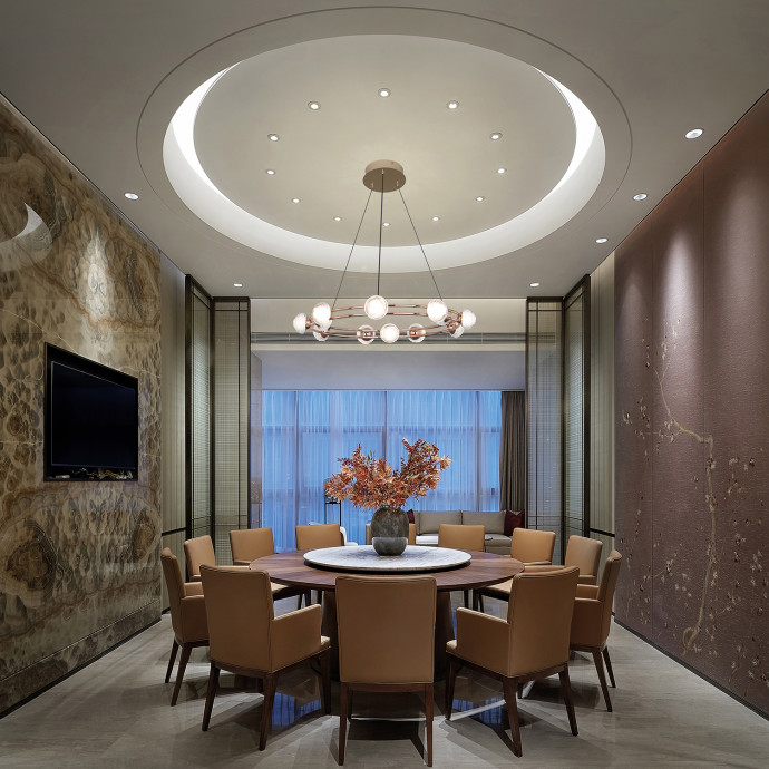 4382-12P, подвесная люстра, D550xH1880, 12xLEDx3.3W, 2800LM, 4000K, CRI>90, included