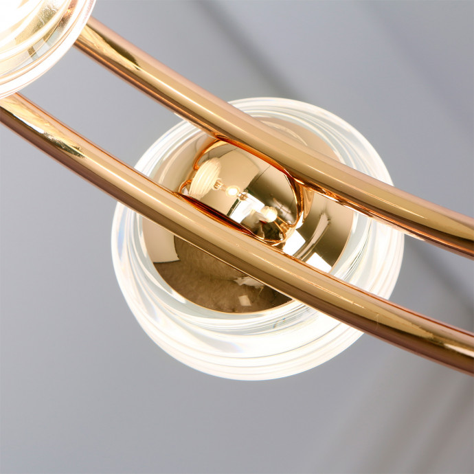 4382-9P, подвесная люстра, D400xH1880, 9xLEDx3.3W, 2100LM, 4000K, CRI>90, included