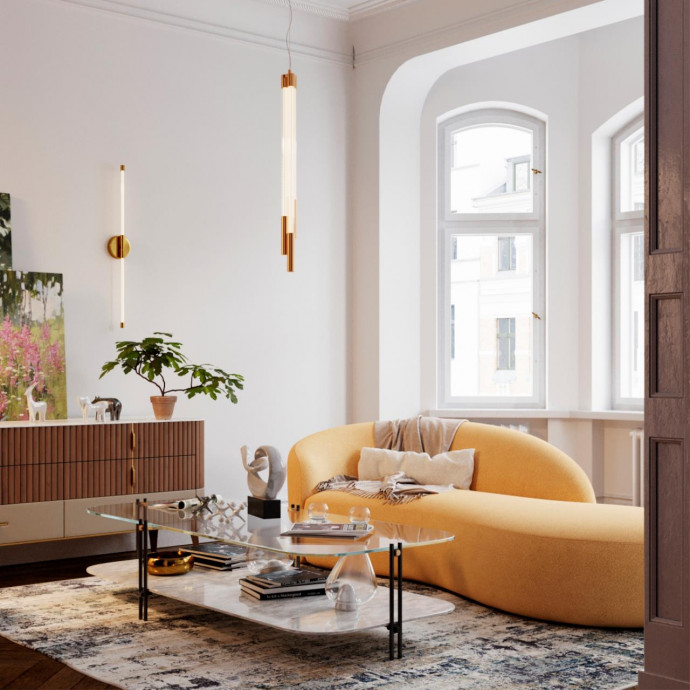 4392/30L HIGHTECH ODL24 металл/античная бронза/акрил Подвесной светильник IP20 LED 30W 1800 Лм 3000K 220V ANTA