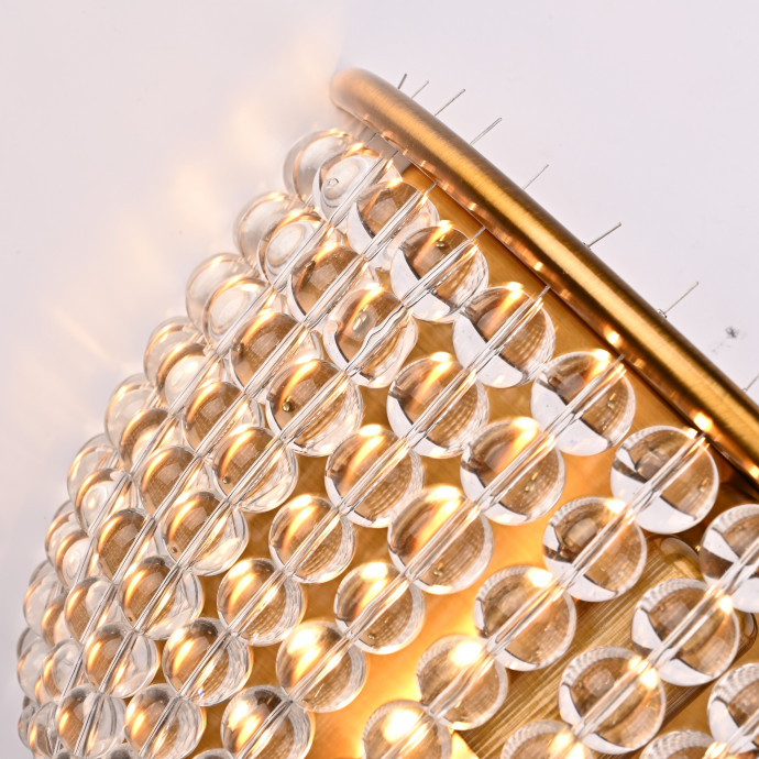 Бра Jacqueline White Sconce Brass By Imperiumloft