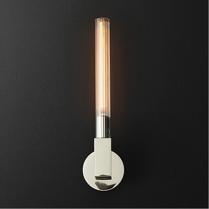 Бра Canelle Wall Lamp Single Sconces Chrome By Imperiumloft