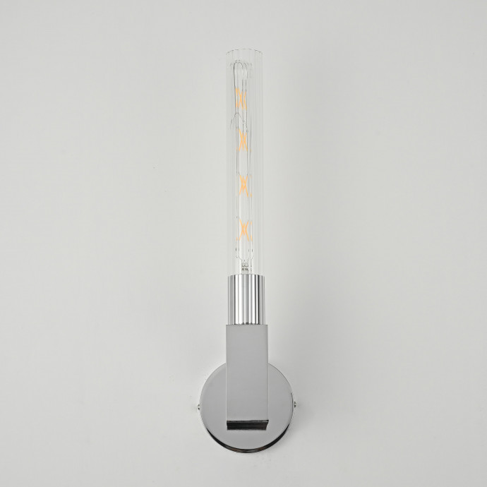 Бра Canelle Wall Lamp Single Sconces Chrome By Imperiumloft