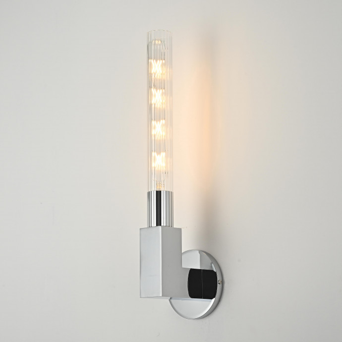 Бра Canelle Wall Lamp Single Sconces Chrome By Imperiumloft