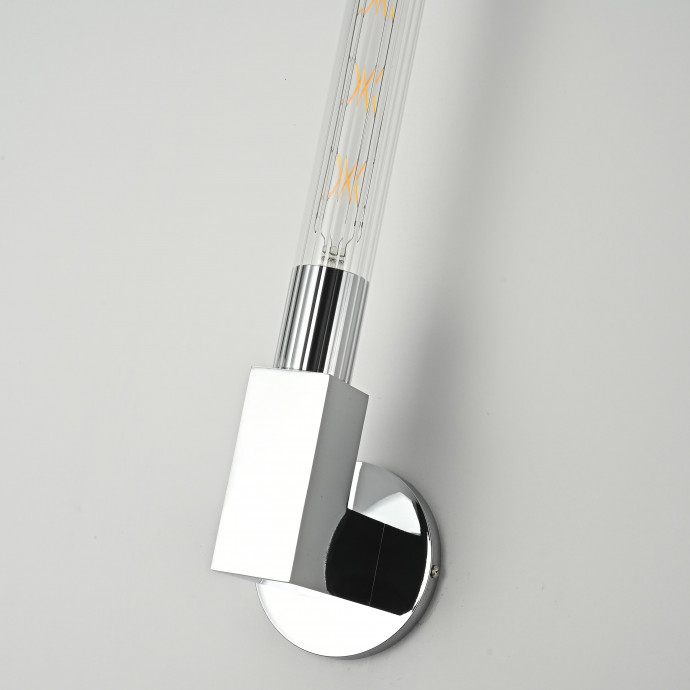 Бра Canelle Wall Lamp Single Sconces Chrome By Imperiumloft