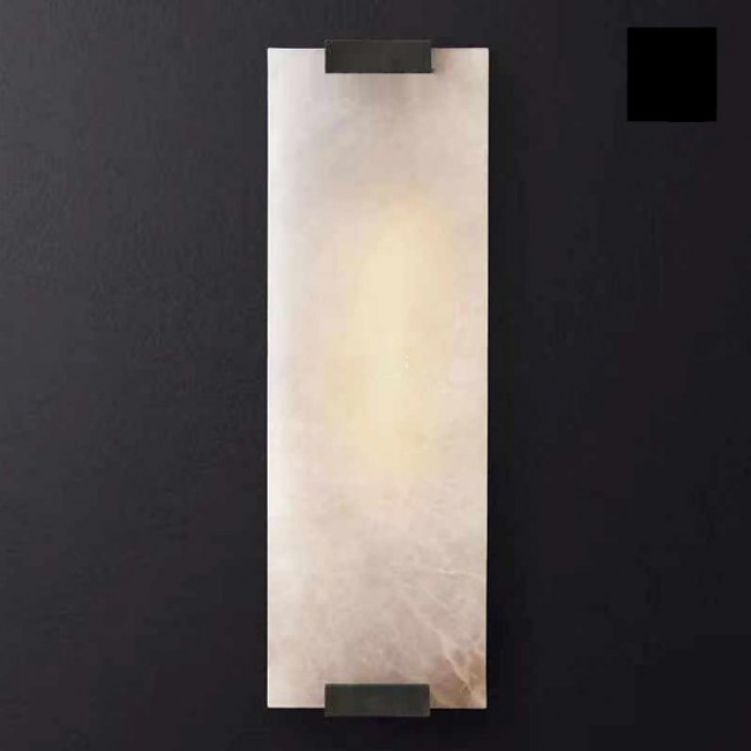 Бра Marble Rectangle Wall Lamp Black By Imperiumloft