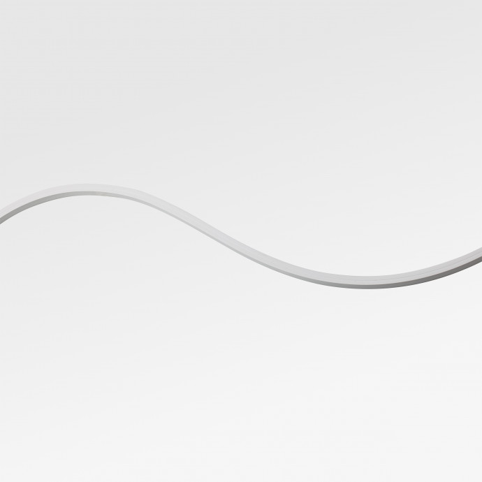 Профиль квадратный силиконовый 10х10 мм (тип В) PROFILED 20м/упак д/LED ленты   441021